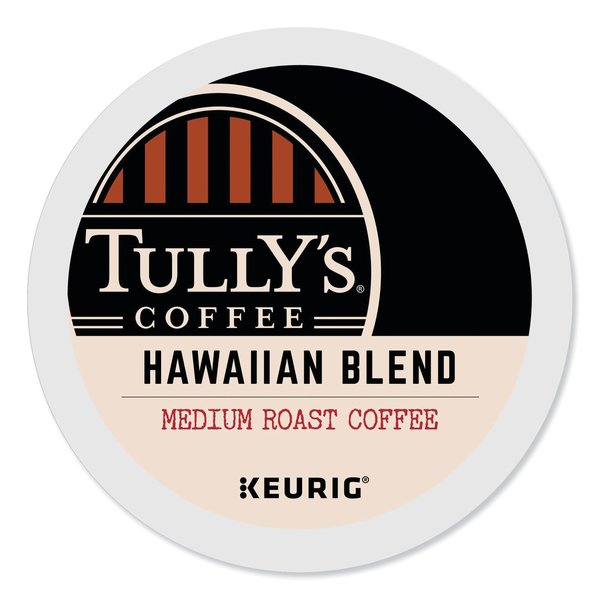 Tullys Coffee Hawaiian Blend Coffee K-Cups, PK96 PK 6606CT